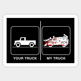 Your Truck, My Truck Sticker